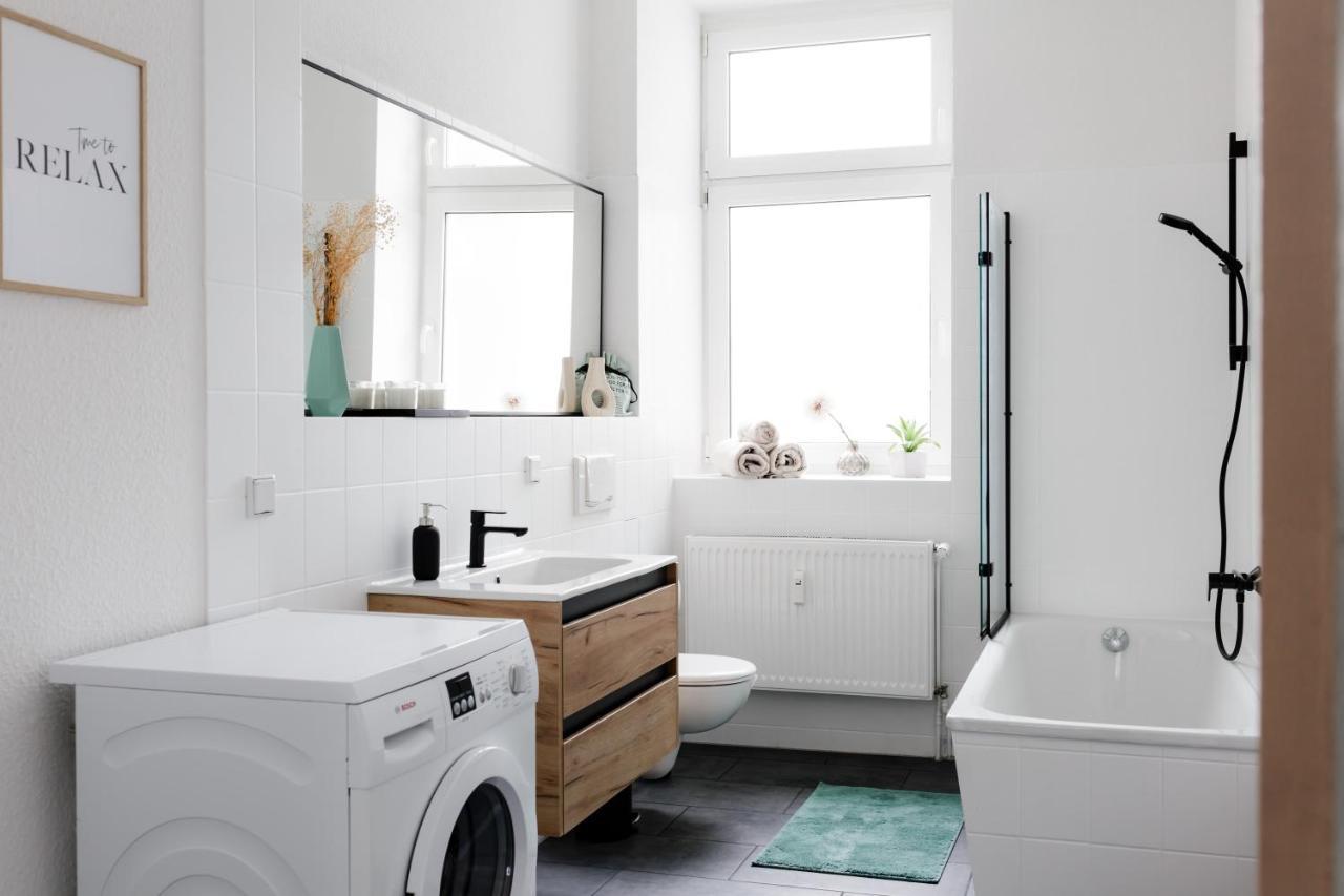 Modernes Apartment Lieblingsfleck I 2 Schlafzimmer I 4 Betten I Zentrumsnah Eberswalde Esterno foto