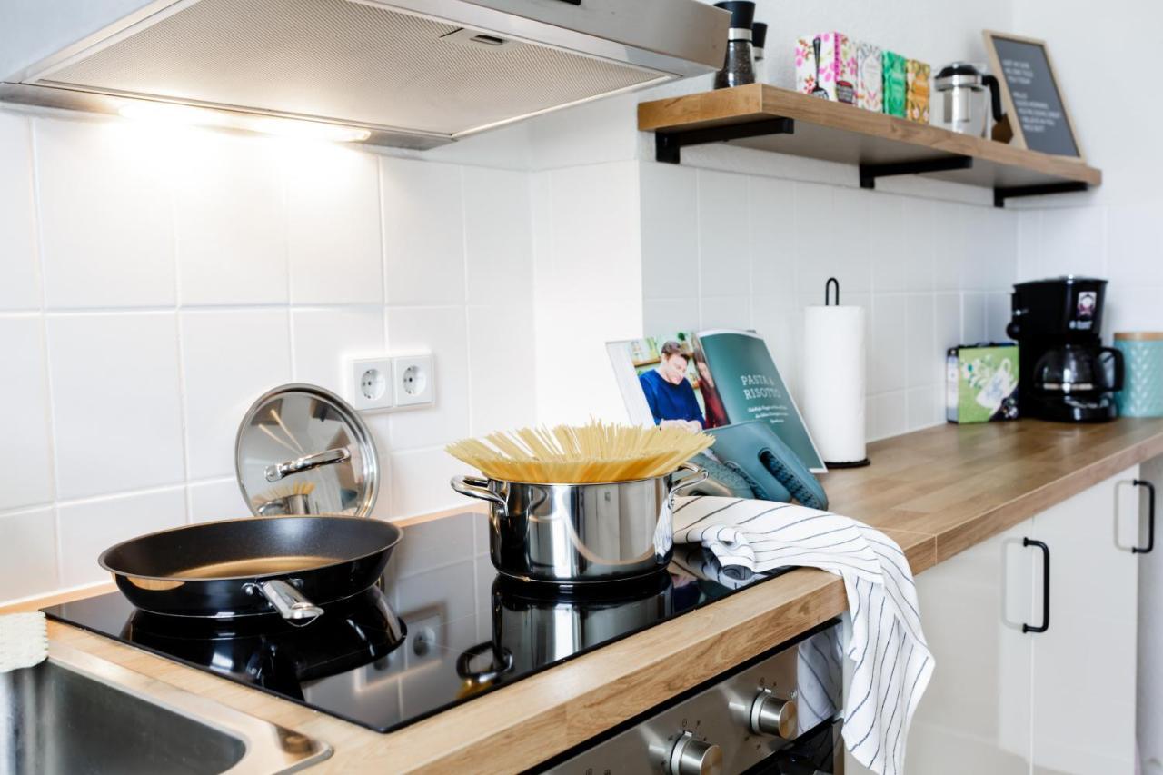 Modernes Apartment Lieblingsfleck I 2 Schlafzimmer I 4 Betten I Zentrumsnah Eberswalde Esterno foto
