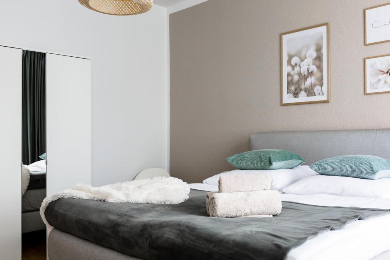Modernes Apartment Lieblingsfleck I 2 Schlafzimmer I 4 Betten I Zentrumsnah Eberswalde Esterno foto
